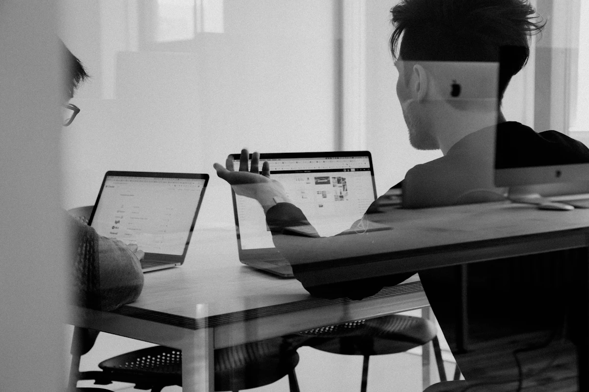 Laptop showing a backlink and SEO analytics report for a new website